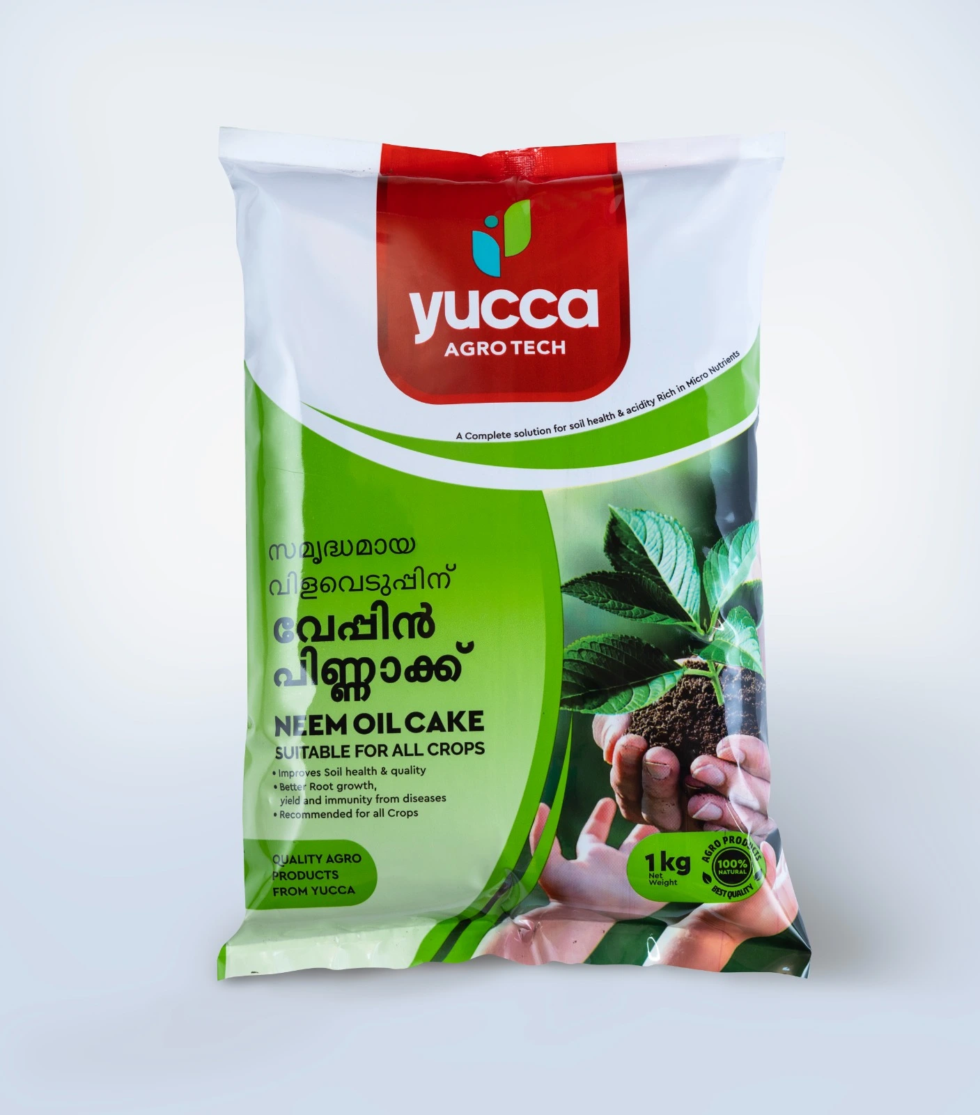 Yucca Agro Tech Neem Oil Cake | Growth Boosters